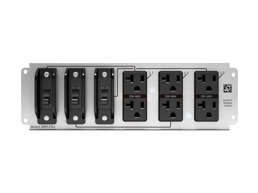 APC - Power backplate - with 6x NEMA 5-20R - for lAPC Smart-UPS Modular Ultra SRYLPD2