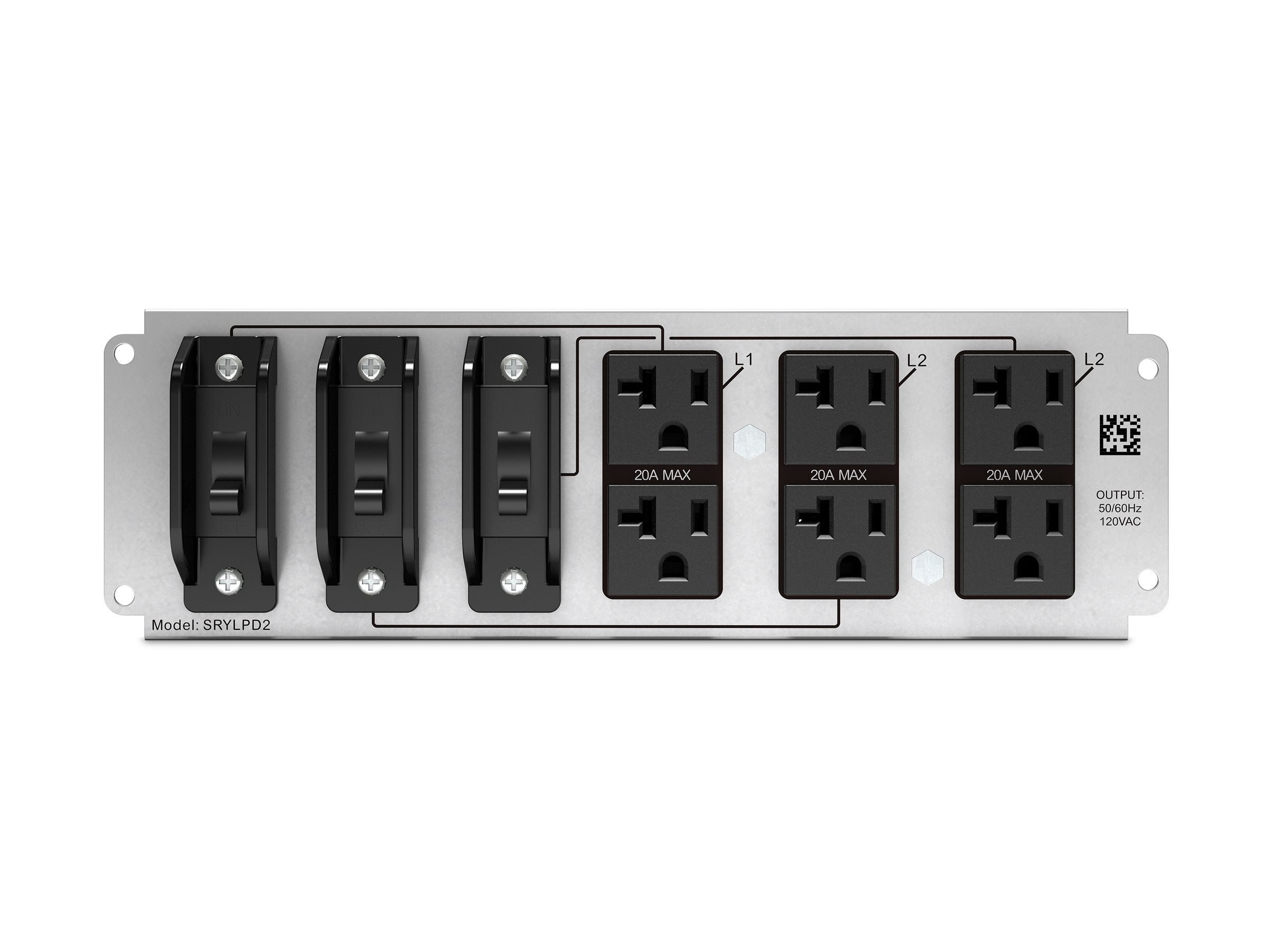 APC - Power backplate - with 6x NEMA 5-20R - for lAPC Smart-UPS Modular Ultra SRYLPD2