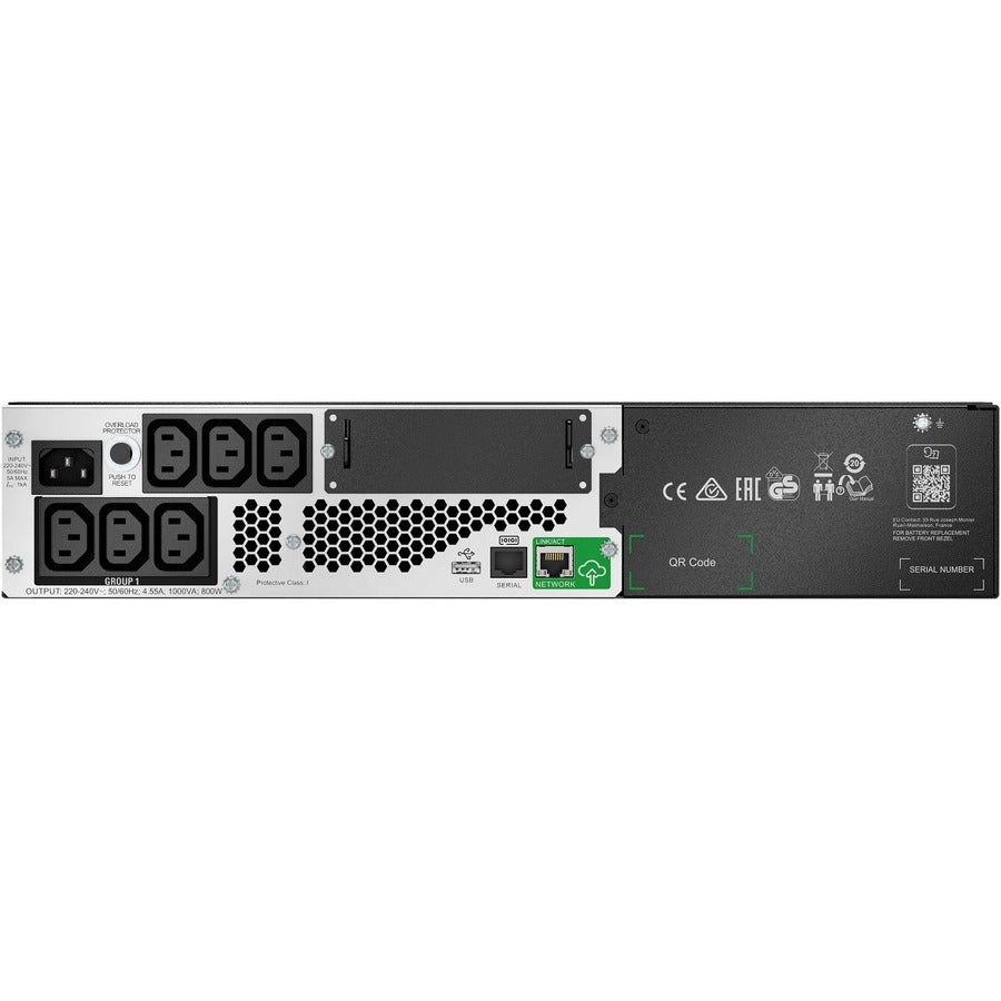 APC Smart-UPS 1000VA Lithium-ion Rackmount - Line Interactive UPS | Tecisoft SMTL1000RMI2UC