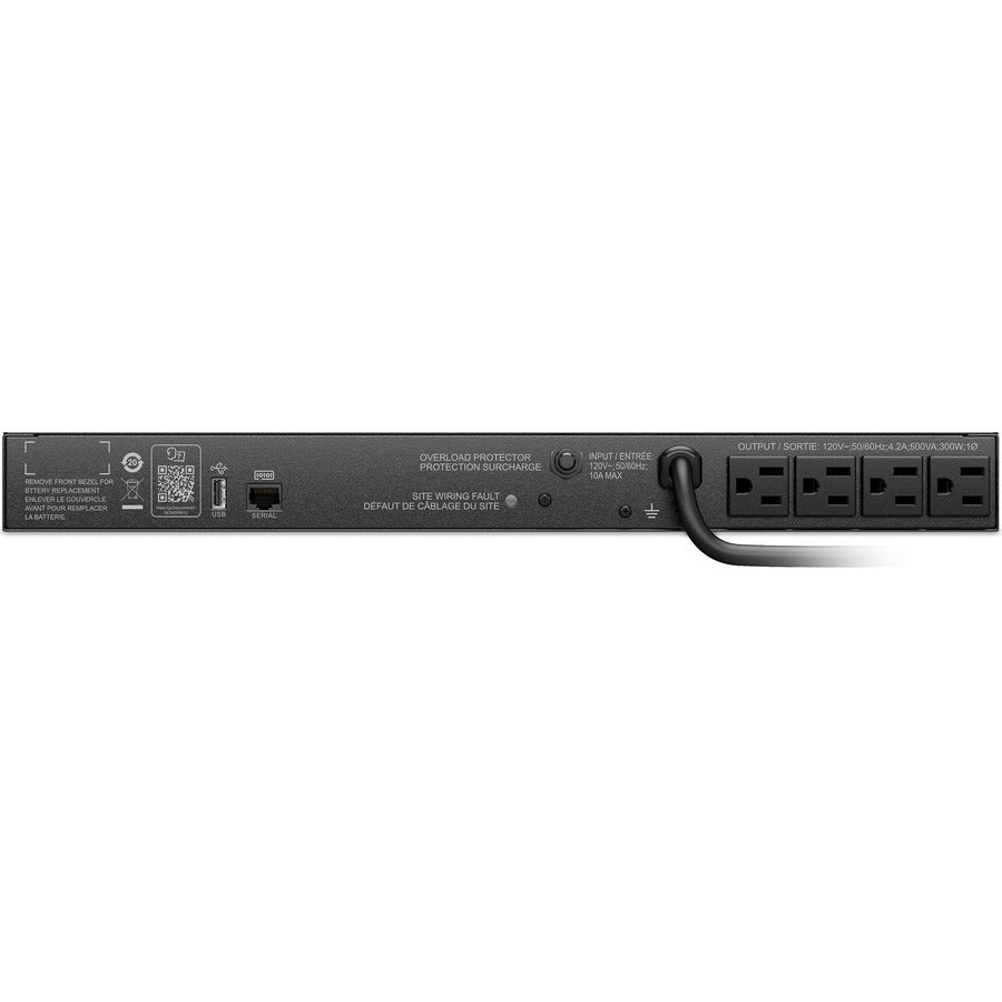 APC Smart-UPS 500VA Rackmount 1U - Reliable Server Power Backup | TecISoft SC500RM1U