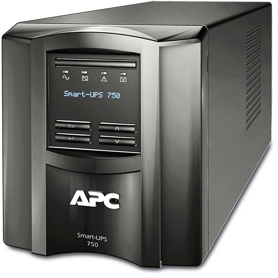 APC Smart-UPS 750VA - Line Interactive Tower Battery Backup System | SMT750IC