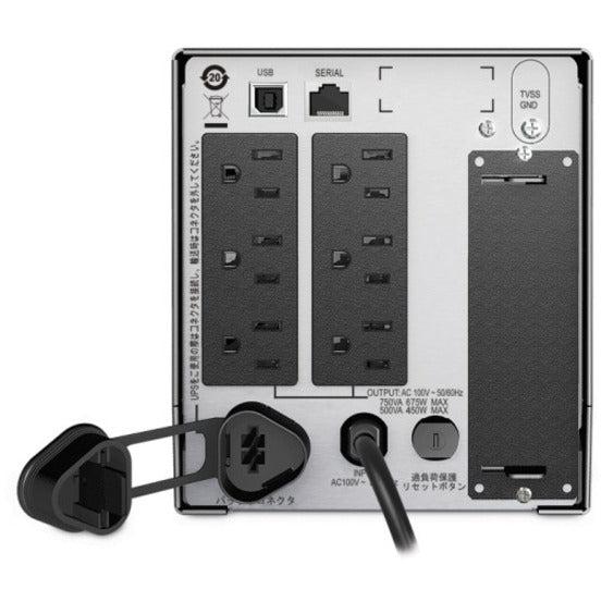 APC Smart-UPS 750VA Tower - Line Interactive UPS Battery Backup | TecISoft SMT750J