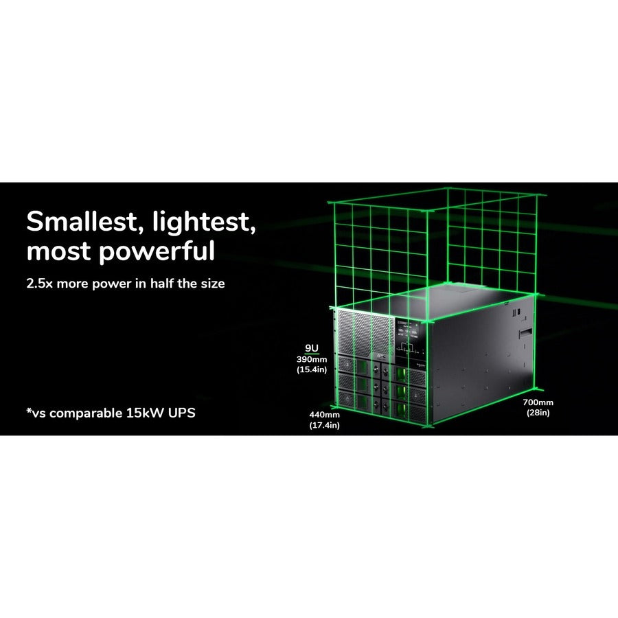 APC Smart UPS Modular Ultra 15kW Lithium-ion Rackmount - Scalable Enterprise Power | tecisoft SRYL15K15RMXLT