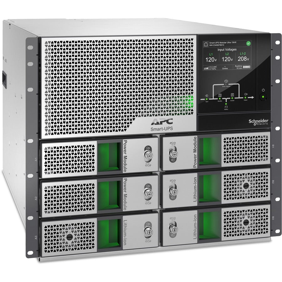 APC Smart UPS Modular Ultra 15kW Lithium-ion Rackmount - Scalable Enterprise Power | tecisoft SRYL15K15RMXLT