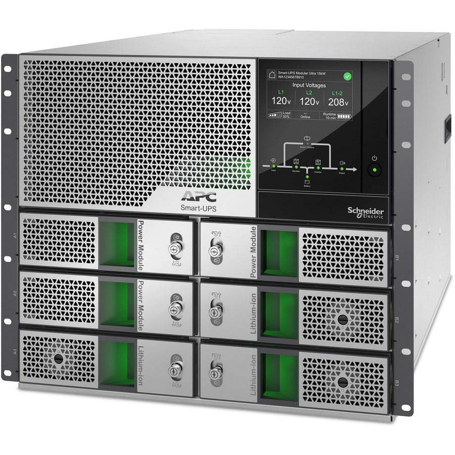APC Smart UPS Modular Ultra 15kW Lithium-ion Rackmount - Scalable Enterprise Power | tecisoft SRYL15K15RMXLT