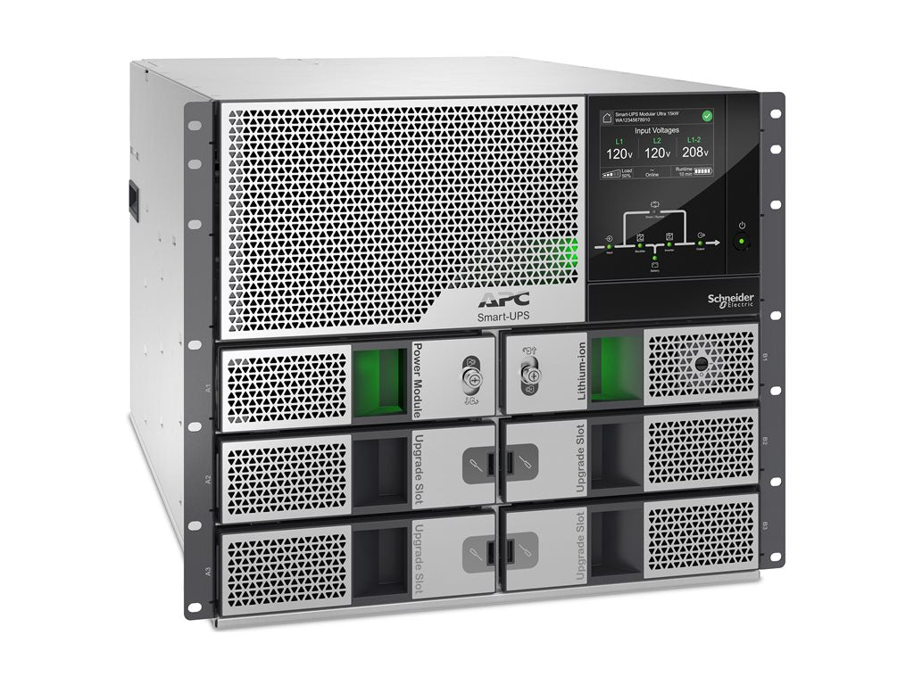 APC Smart-UPS Modular Ultra - UPS (rack-mountable) - on-line, n+1 redundant, touchscreen, network management card - AC 208/240 SRYL5K15RMXLT