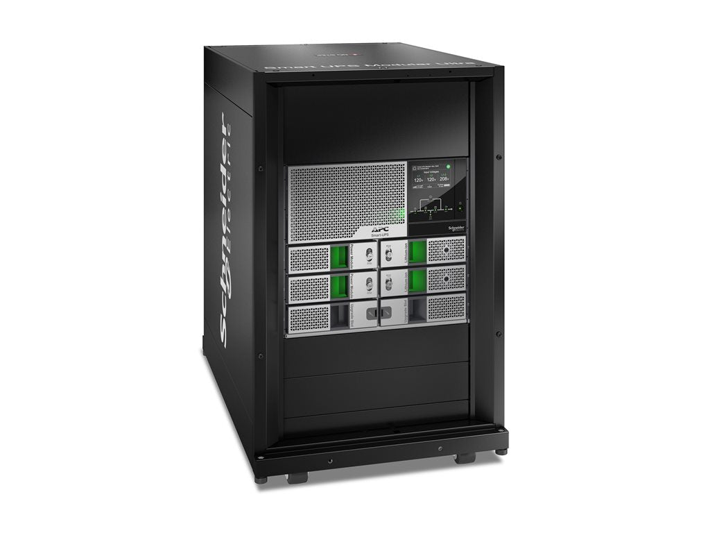APC Smart-UPS Modular Ultra - UPS (rack-mountable) - scalable to 15kW N+1, modular, redundant, touchscreen, network management SRYL10K15XLT18