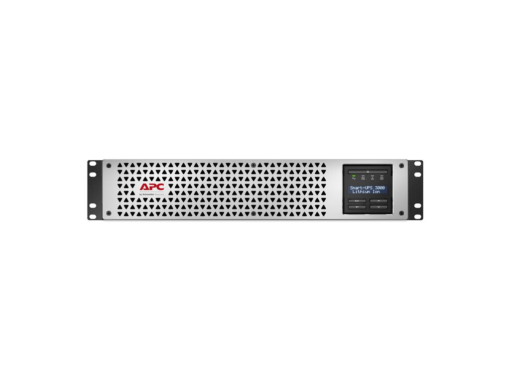 APC Smart-UPS SMT - UPS (rack-mountable) - line interactive, lithium-ion, SmartConnect port, Network Card, AVR, LCD - AC 110/120/125 SMTL3KRM2UCLNC