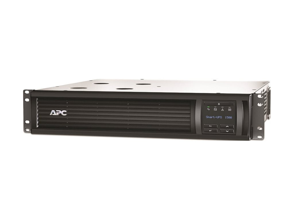 APC Smart-UPS - UPS (rack-mountable) - line interactive,NEMA 5-15R outlets, SmartConnect Port+Network card, AVR, LCD - AC 120 SMT1500RM2UCNCUS