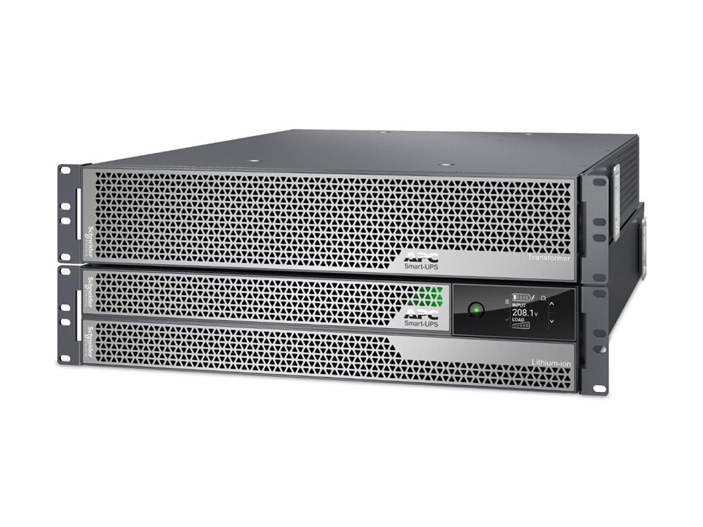 APC Smart-UPS Ultra - UPS (rack-mountable) - AC 208/240 V - 4900 Watt - 5000 VA - lithium ion - Ethernet, USB - output connectors: SRTL5KRM2UT-5KRMTF