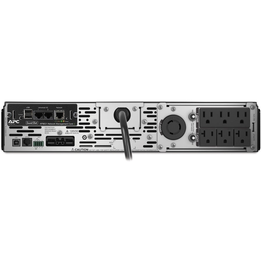 APC Smart-UPS X SMX3KR2UNCX145 - 3kVA Line Interactive Rack Tower Convertible UPS | APC