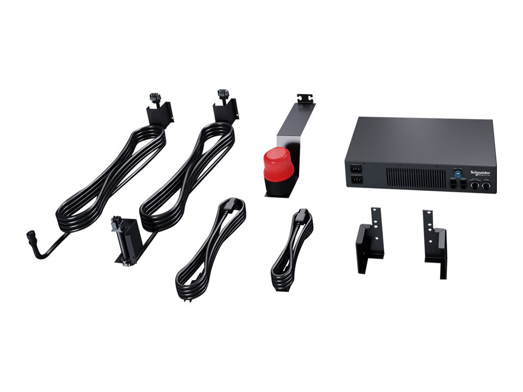 APC Thermal Containment - Rack ceiling panel lock system - with power supply - AC 100-120 V
