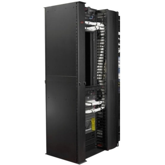 APC by Schneider Electric End of Row Panel for Double Sided 84 Performance Vertical Cable Manager" AR8679
