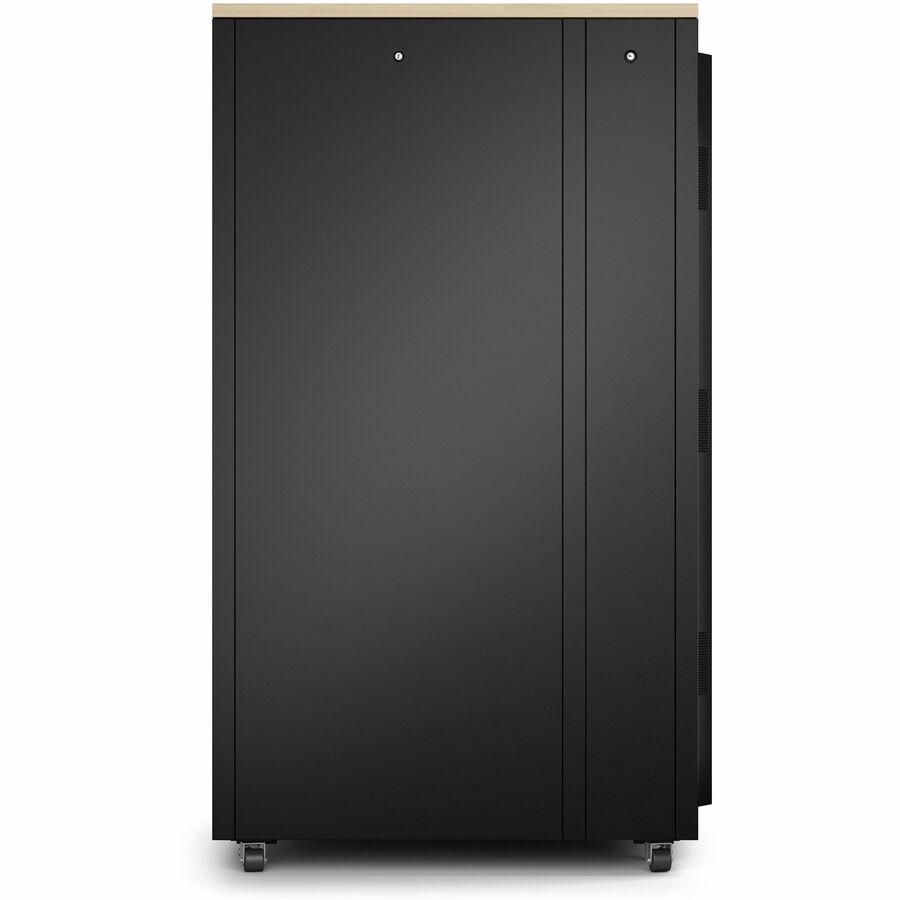APC by Schneider Electric NetShelter Soundproof, 38U, Server Rack Enclosure, 120V, Maple