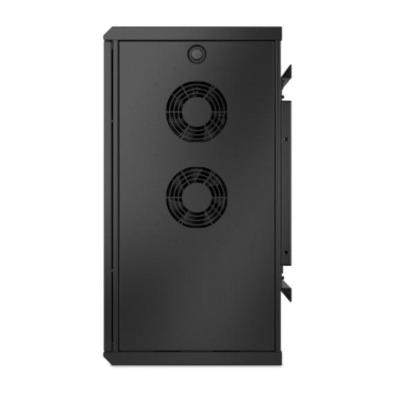 APC by Schneider Electric NetShelter WX 6U Low-Profile Wall Mount Enclosure 230V Fans