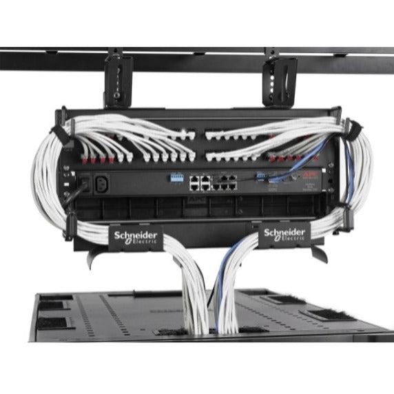 APC by Schneider Electric Overhead Zone Cabling 4U 19 in (482 mm)W Patch Frame