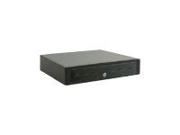 APG Vasario with Dual Media Slots - Electronic cash drawer - black
