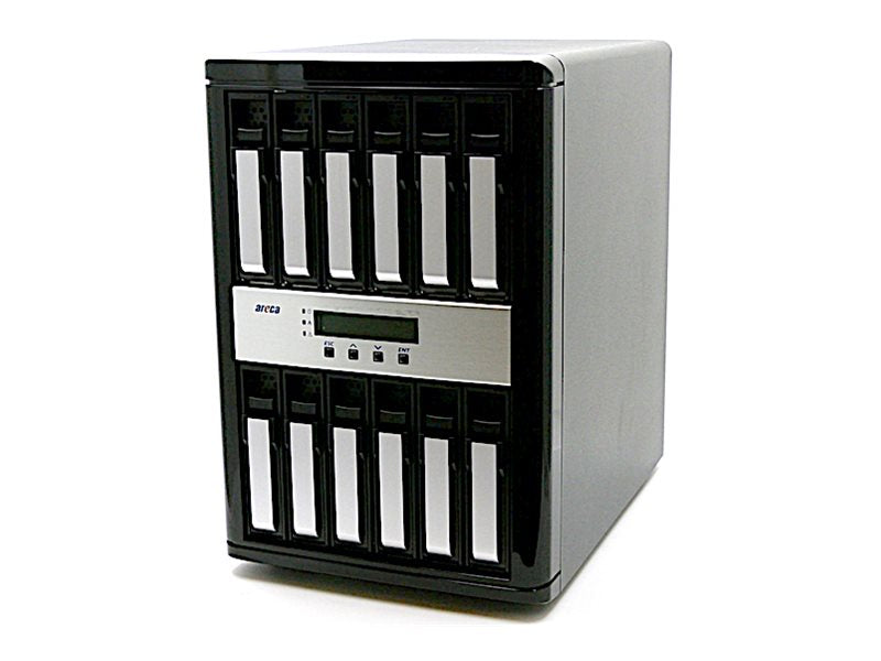 ARC-8050T3U series ARC-8050T3U-12E - Solid state / hard drive array - 12 bays (SATA-600 / SAS-3) - Thunderbolt 3, USB 3.2 Gen