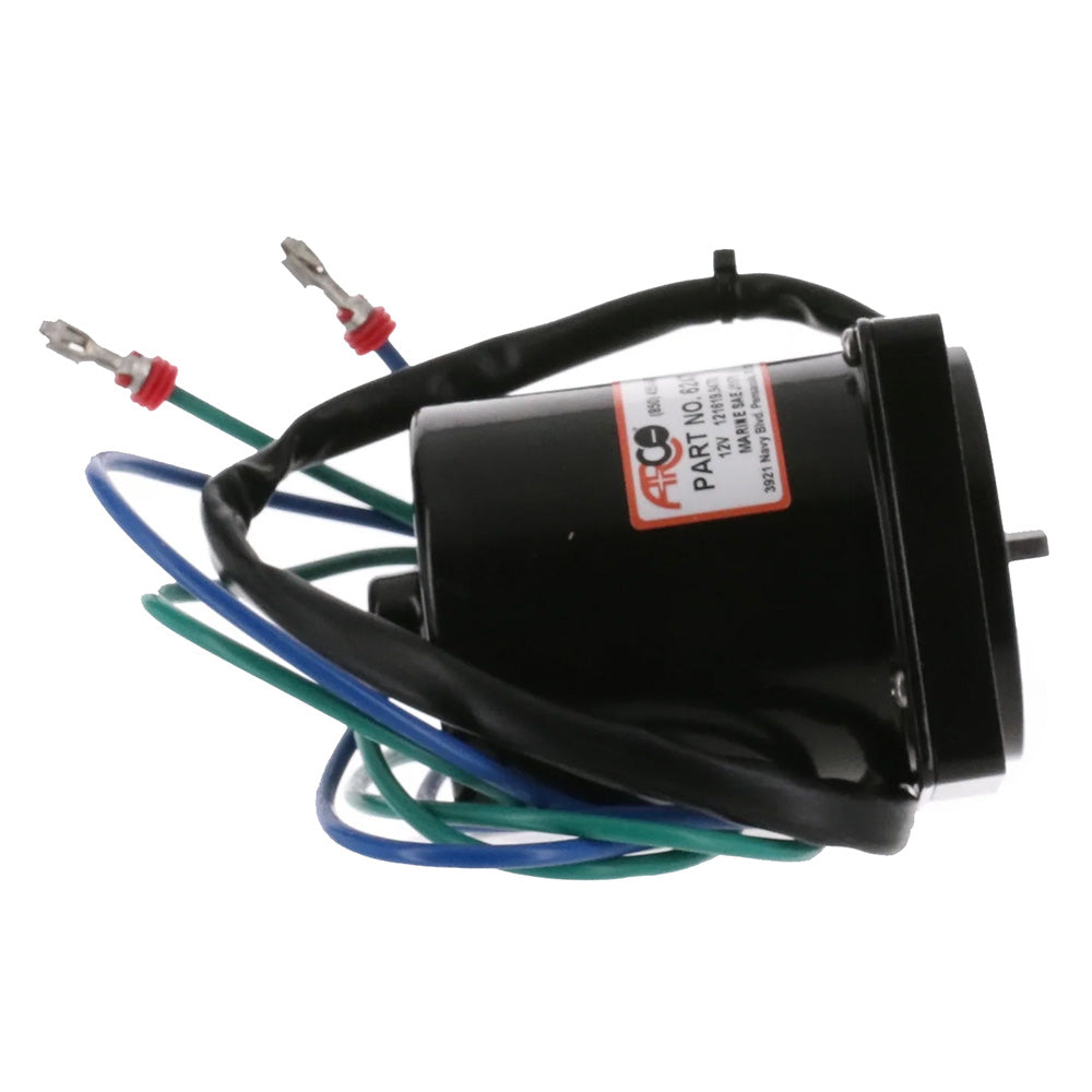 ARCO Marine Original Equipment Quality Replacement Tilt Trim Motor - 2 Wire &amp; 4-Bolt