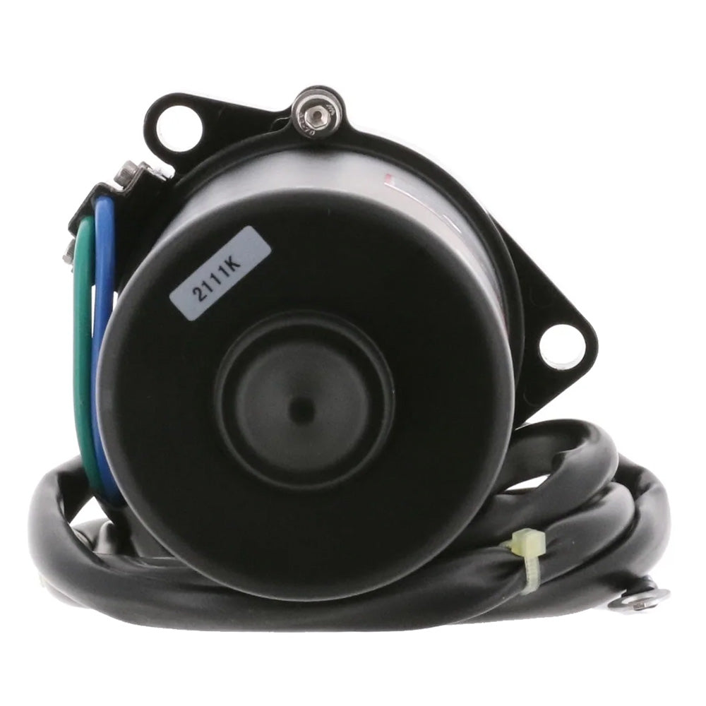 ARCO Marine Replacement Outboard Tilt Trim Motor - Yamaha, 2-Wire, 3 Bolt, Flat Blade