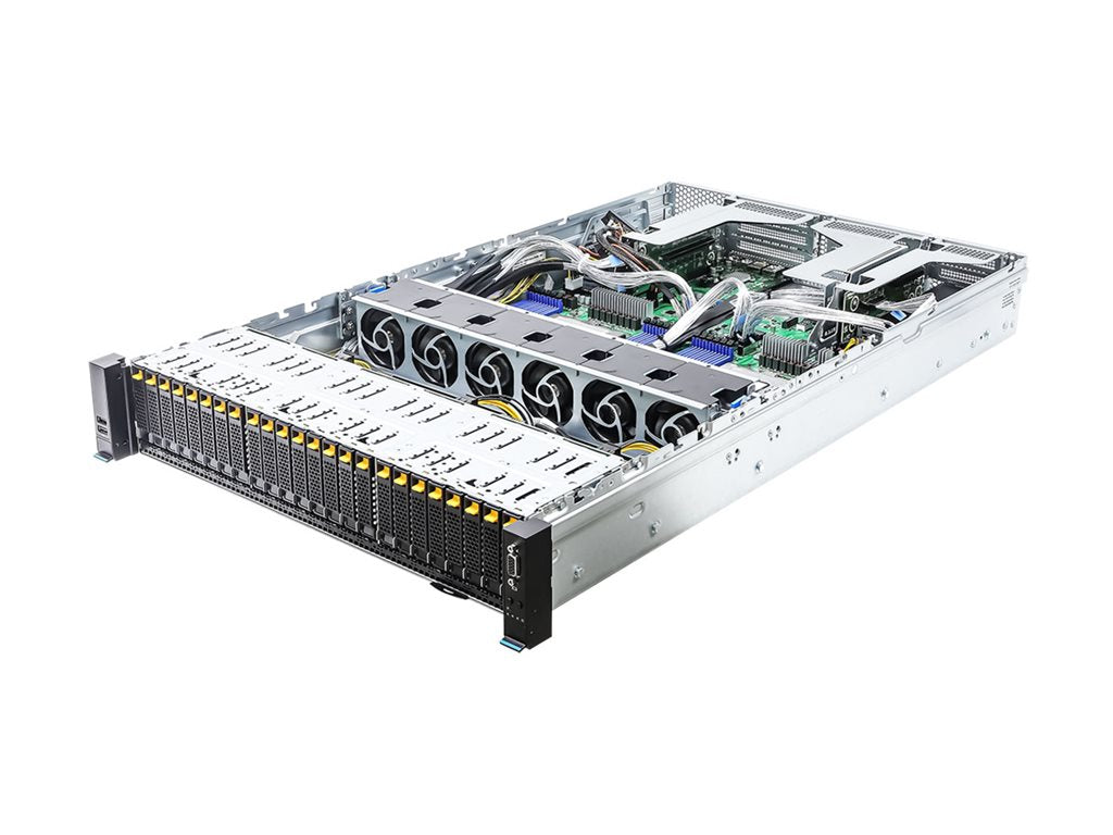 ASRock Rack 2U24E-GENOA2 - Server - rack-mountable 2U - 2-way - no CPU up to - RAM 0 GB - hot-swap 2.5 bay(s) - no HDD - AST2600