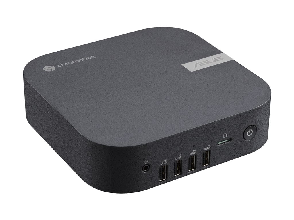 ASUS Chromebox 5a SC041UN - Mini PC 1 x Celeron 7305 up to - RAM 4 GB - SSD 128 GB - NVMe - HD Graphics - IEEE 802.11ax (Wi-Fi CHROMEBOX5A-SC041UN
