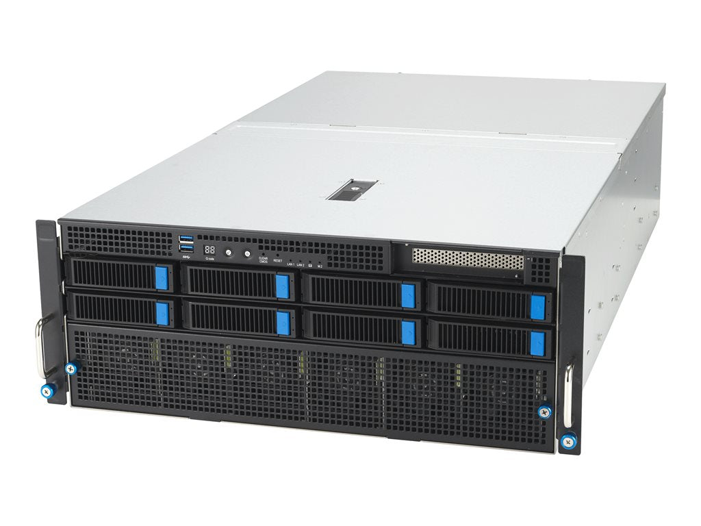 ASUS ESC8000-E11-3W10G - Server - rack-mountable 4U - 2-way - 2 x Xeon Silver 4410Y / up to 3.9 GHz - RAM 64 GB - SATA/PCI Express