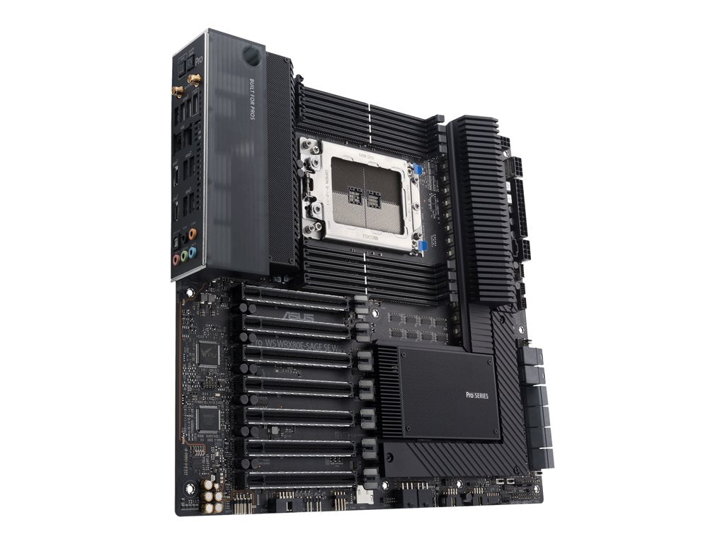 ASUS Pro WS WRX80E-SAGE SE WIFI - Motherboard - extended ATX - Socket sWRX8 - AMD WRX80 Chipset - USB-C Gen2, USB 3.2