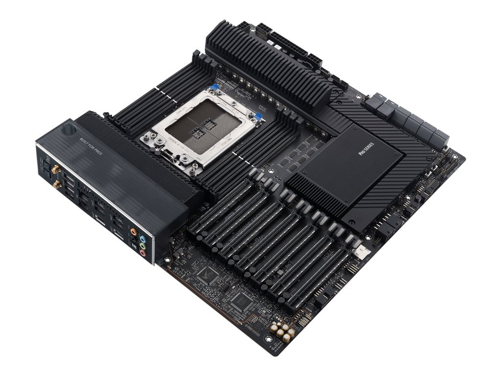 ASUS Pro WS WRX80E-SAGE SE WIFI - Motherboard - extended ATX - Socket sWRX8 - AMD WRX80 Chipset - USB-C Gen2, USB 3.2