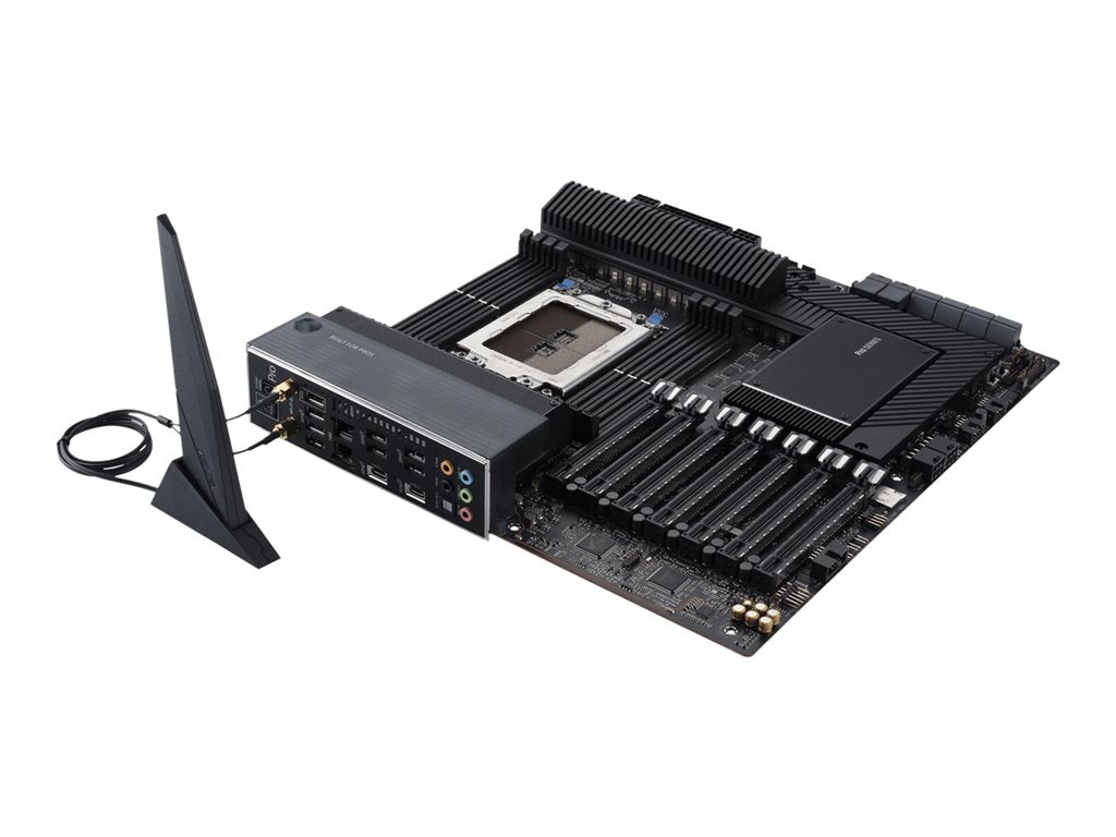 ASUS Pro WS WRX80E-SAGE SE WIFI - Motherboard - extended ATX - Socket sWRX8 - AMD WRX80 Chipset - USB-C Gen2, USB 3.2