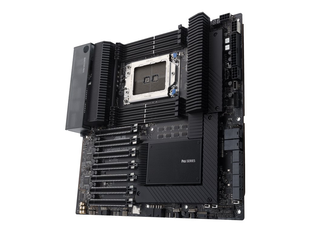 ASUS Pro WS WRX80E-SAGE SE WIFI - Motherboard - extended ATX - Socket sWRX8 - AMD WRX80 Chipset - USB-C Gen2, USB 3.2