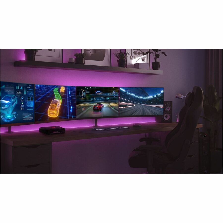 ASUS RNUC14SRKU91000UI ROG NUC - Mini PC Gaming Desktop with Intel Core Ultra 9 & NVIDIA GeForce RTX 4070