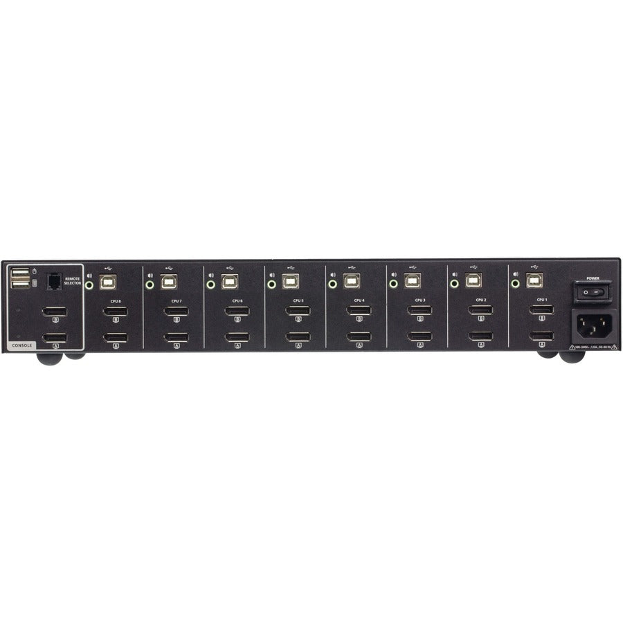 ATEN CS1148DP4 8-Port Secure KVM Switch - DisplayPort Dual Display PSD PP v4.0 | TechSoft