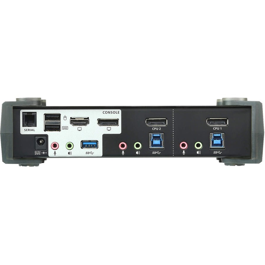 ATEN CS1922M 2-Port USB 3.0 4K DisplayPort MST KVMP Switch - Dual Display Multistream | TechSoft