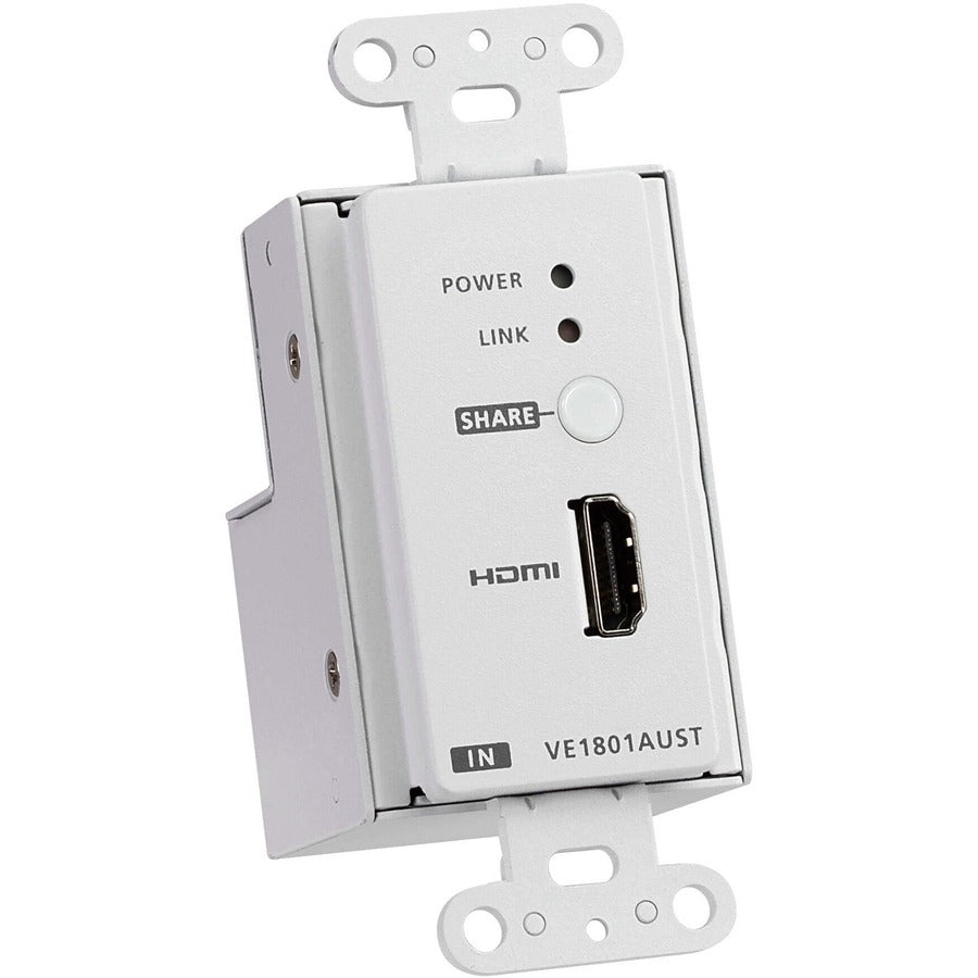 ATEN HDMI HDBaseT-Lite Transmitter with US Wall Plate / PoH VE1801AUST