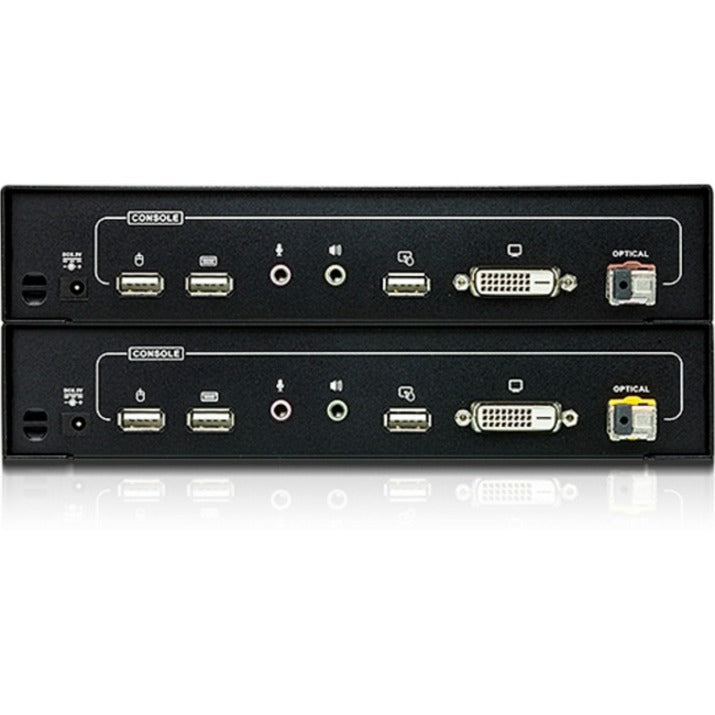 ATEN Long Distance DVI Optical KVM Extender-TAA Compliant CE690