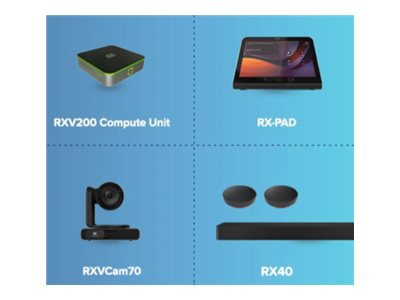 AUDIOCODES RXV200 Microsoft Teams Room Bundle 70 with HD Camera & Audio