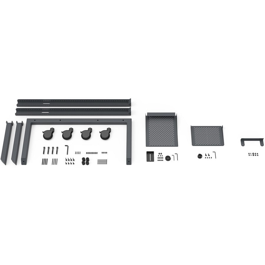 AV Cart Mobile Stand for Logitech Rally Bar - Video Conferencing Solution | Heckler Design H730-BG