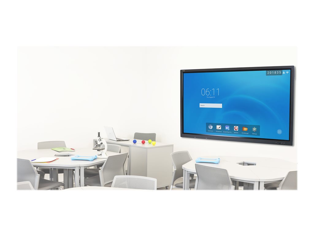 AVer CP2-65 - 65 Diagonal Class CP2 Series LED-backlit LCD display - interactive - with whiteboard and touchscreen