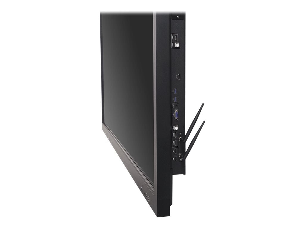 AVer CP2-75 - 75 Diagonal Class CP2 Series LED-backlit LCD display - interactive - with whiteboard and touchscreen