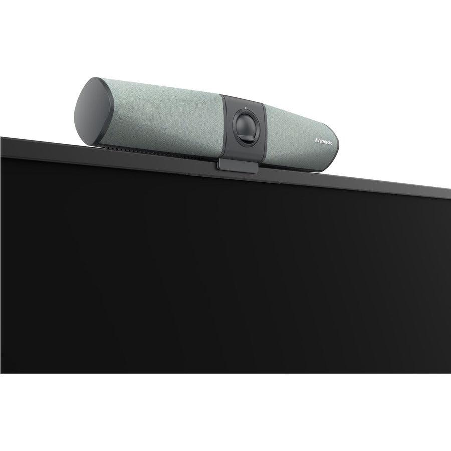 AVerMedia Mingle Bar Webcam - 30 fps - USB 3.2 (Gen 1) Type C