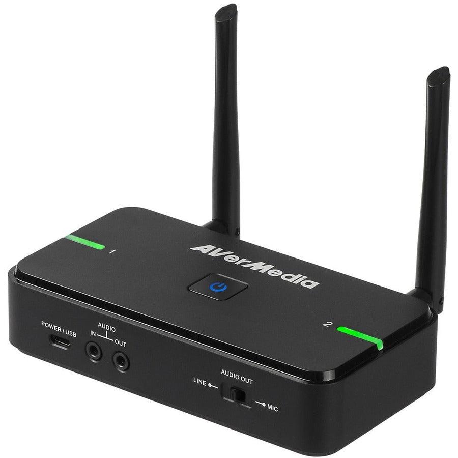 AVerMedia Wireless Microphone and Receiver
