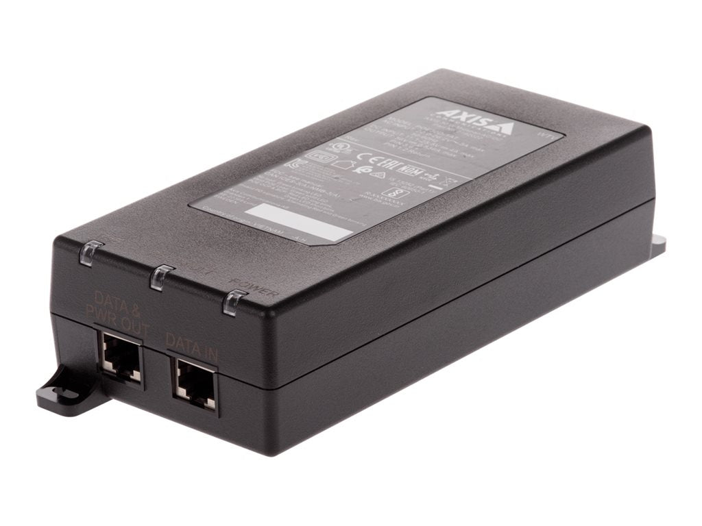 AXIS Midspan AC/DC - PoE injector - AC 24 / DC 20-26.4 V - 90 Watt - for AXIS C1410, D3110, F101, P1377, P1378, P1385, P1455, 02209-001