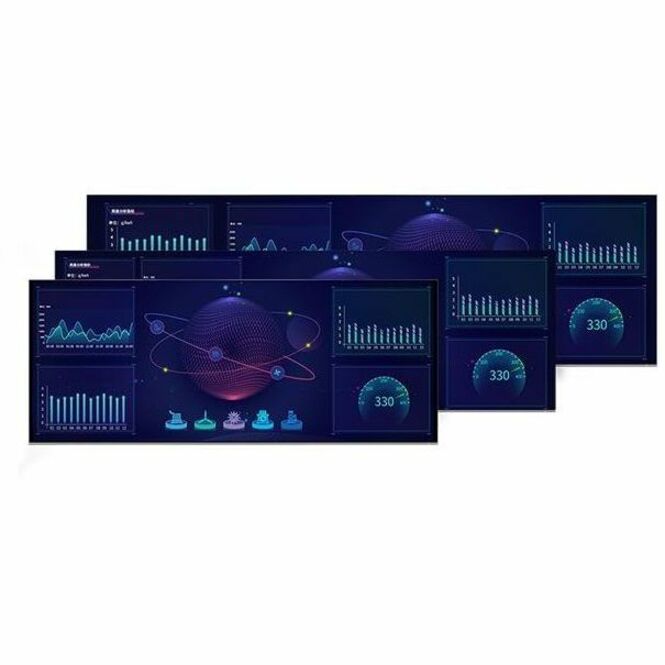 Absen Absenicon C154 Digital Signage Display - 154" LCD - 6x4 Video Wall - 4 GB - 2880 x