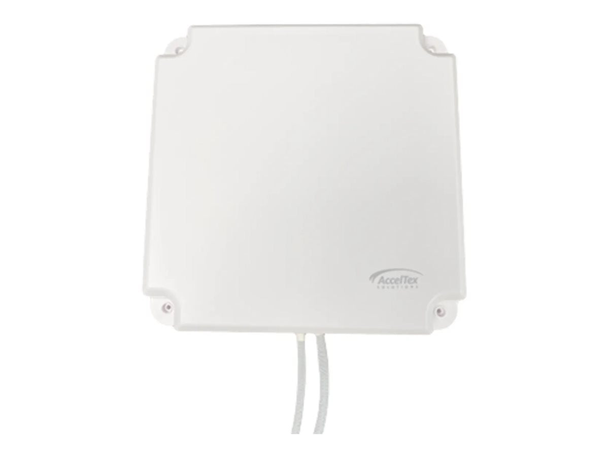 AccelTex Solutions - Antenna - patch - Wi-Fi - 8 dBi - indoor / outdoor, flush mount, ceiling-mountable / wall-mountable, pole ATS-03283