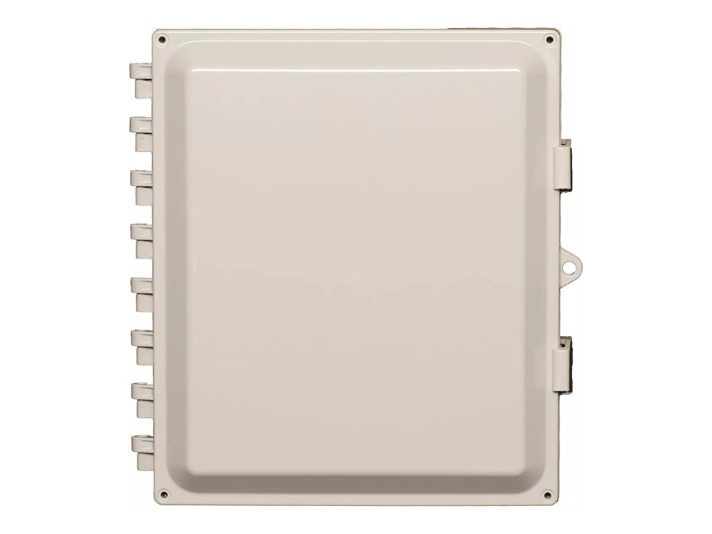 AccelTex Solutions - Network device enclosure - 12x10x6, nonconfigured, polycarbonate, with solid door and latch lock - indoor, ATS-00159