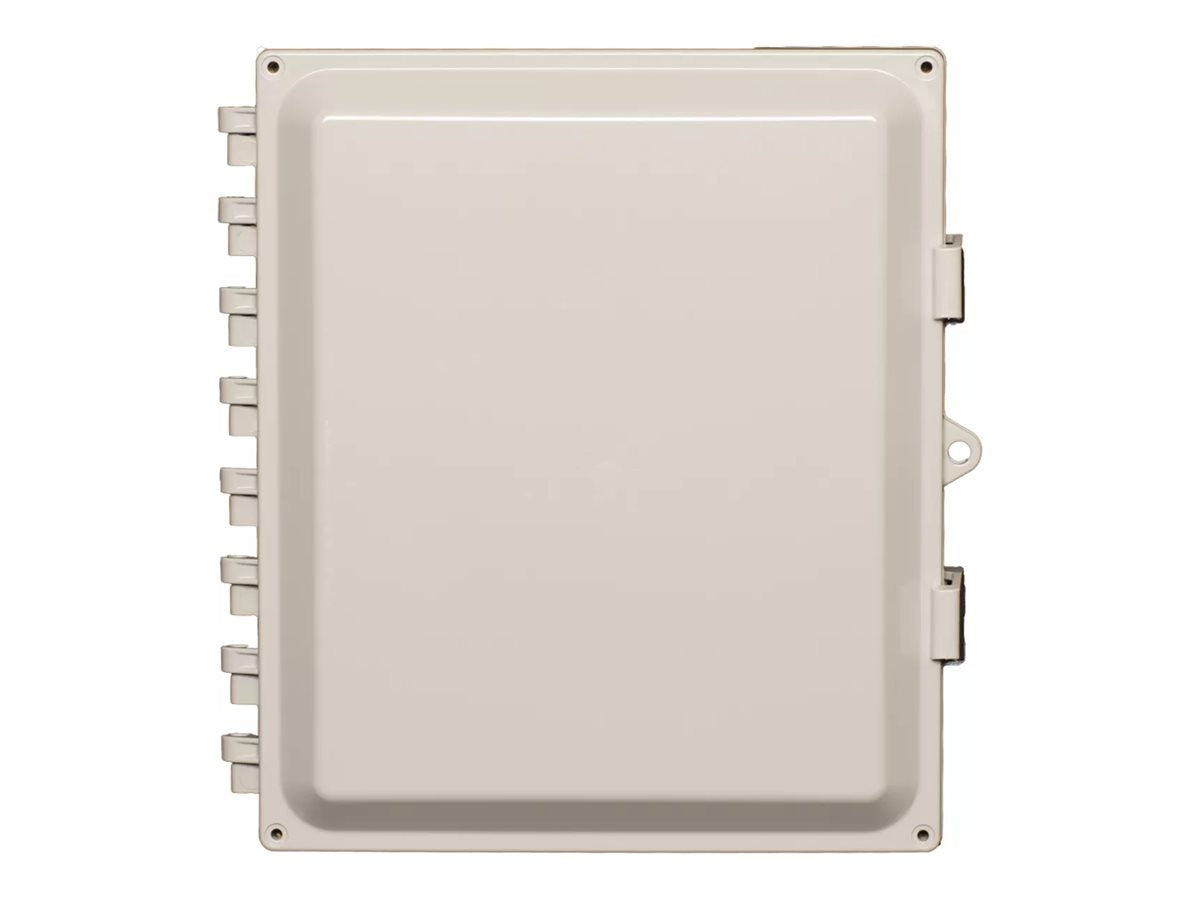 AccelTex Solutions - Network device enclosure - 12x10x6, nonconfigured, polycarbonate, with solid door and latch lock - indoor, ATS-00159