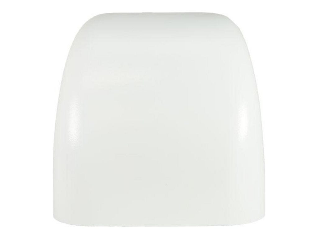 AccelTex Solutions - Network device mounting bracket - with complete cover - wall mountable - indoor - white ATS-APLBKT-COV-COM-UNIV1-WHT