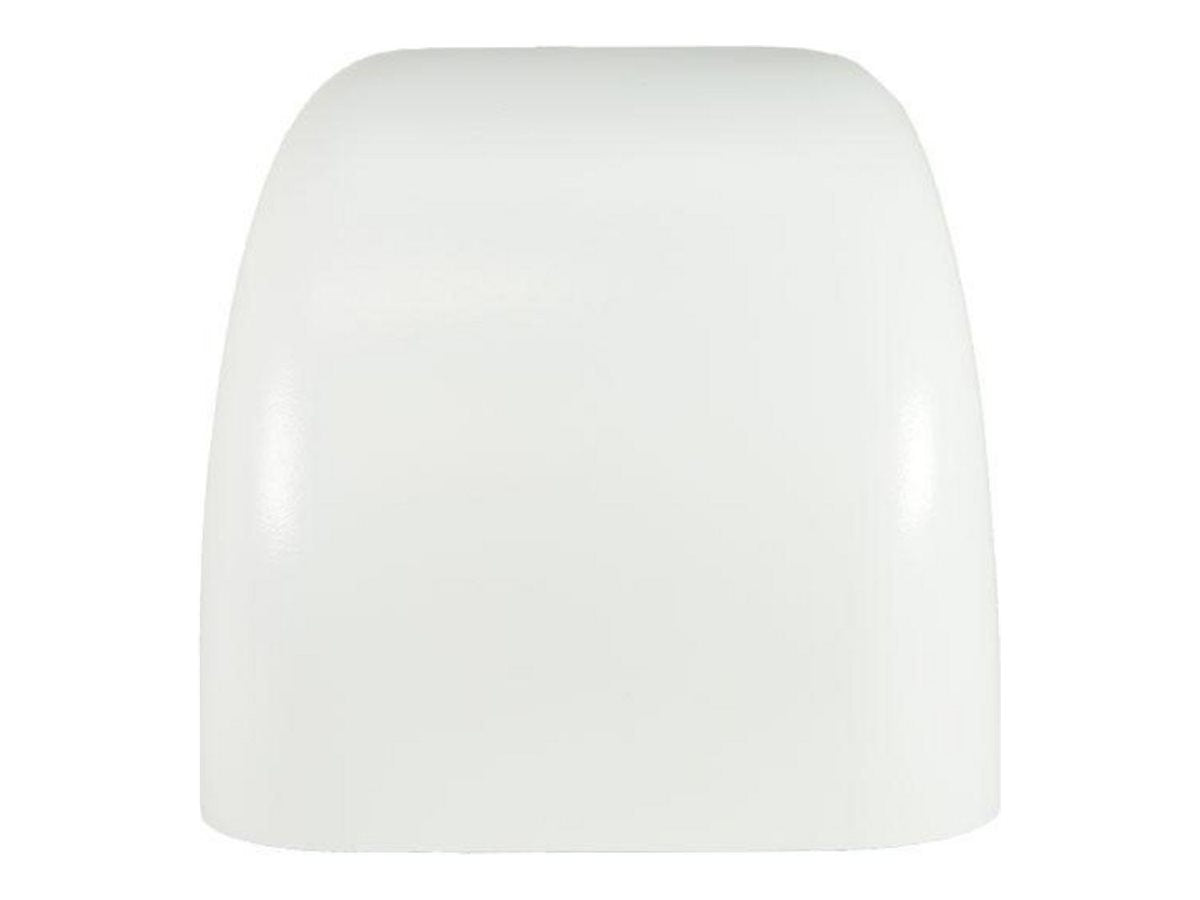 AccelTex Solutions - Network device mounting bracket - with complete cover - wall mountable - indoor - white ATS-APLBKT-COV-COM-UNIV1-WHT