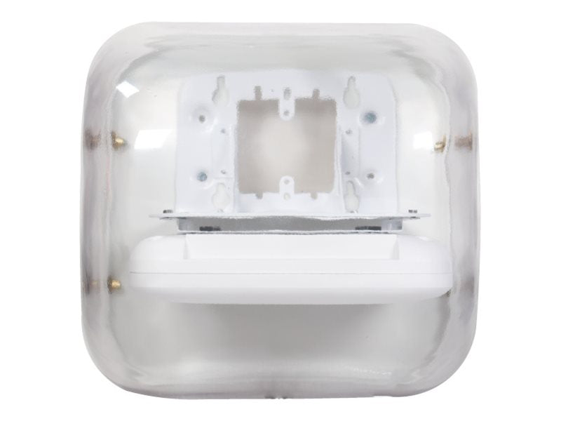 AccelTex Solutions Universal AP L Bracket Wall Mount with Cover - Network device mounting bracket - wall mountable - indoor - ATS-APLBKT-COV-COM-UNIV1-CLR